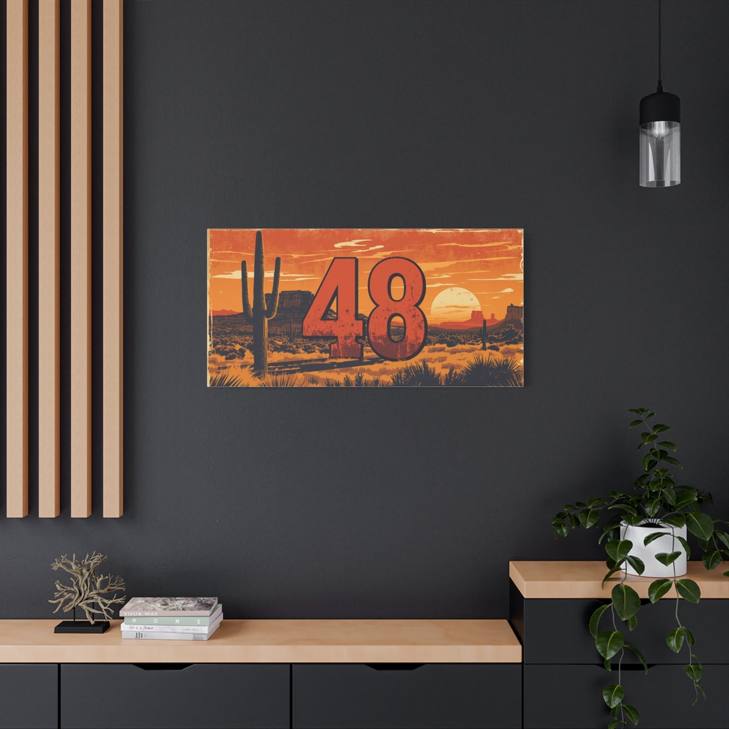Copy of Copy of Canvas Art - Arizona Desert 48 Blend Matte Canvas, Stretched, 1 25"