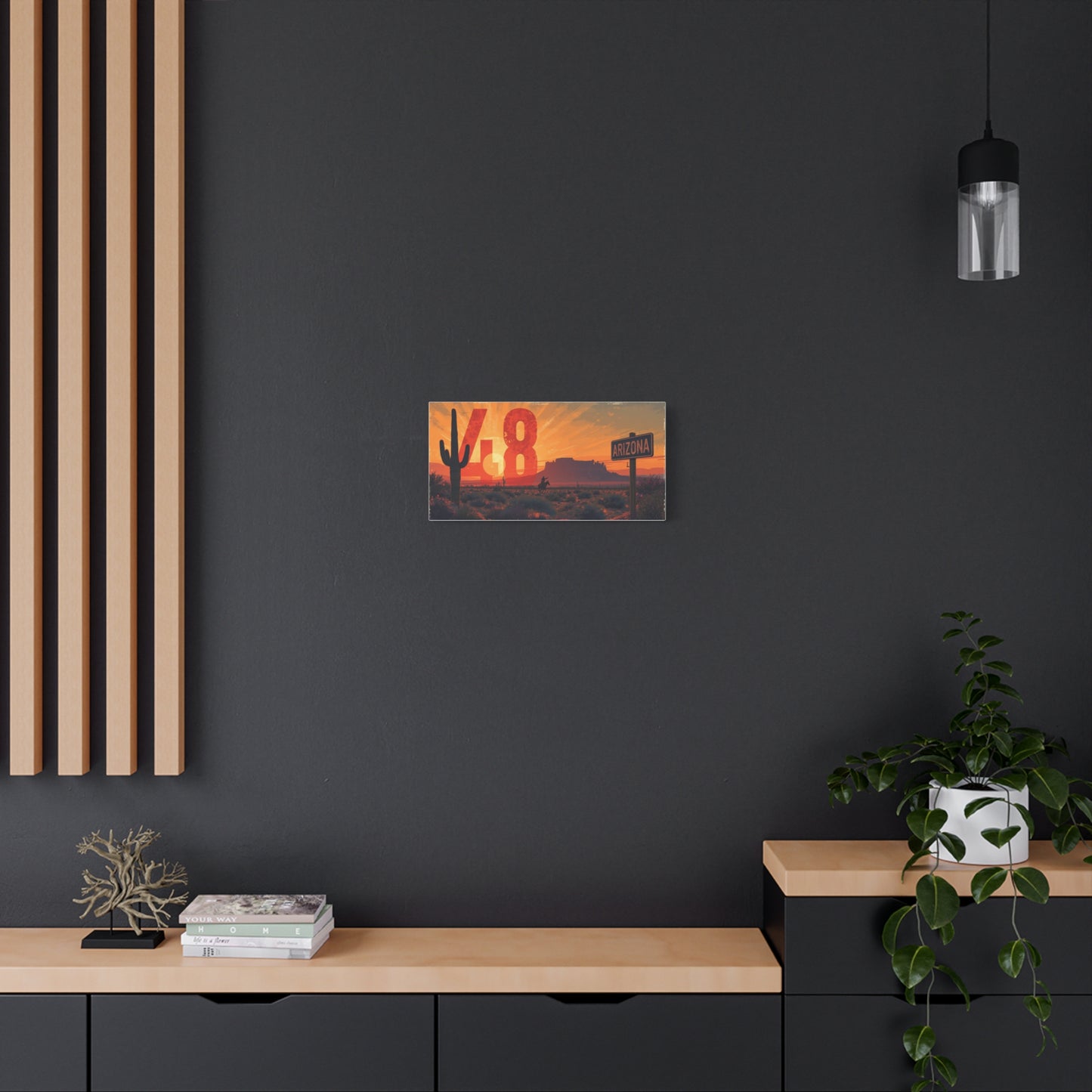 Canvas Art - Arizona Desert 48 Blend Matte Canvas, Stretched, 1 25"