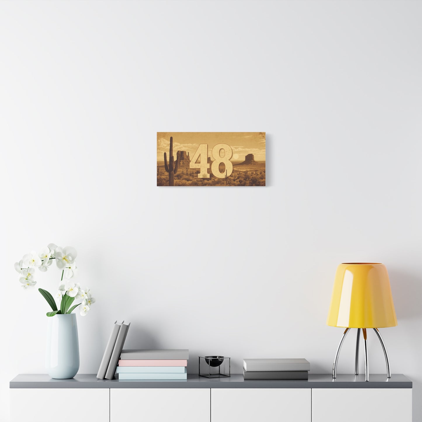 Canvas Art - Arizona Desert 48 Blend Matte Canvas, Stretched, 1 25"