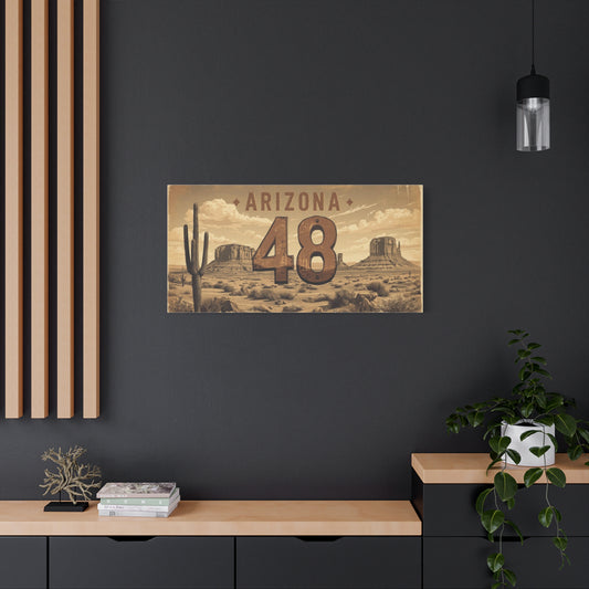 Copy of Canvas Art - Arizona Desert 48 Blend Matte Canvas, Stretched, 1 25"