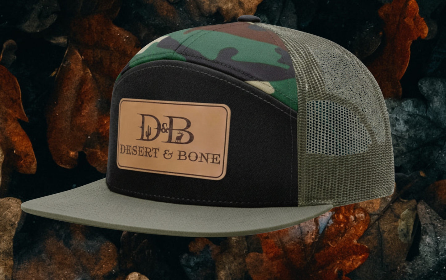 Camo - D&B Logo + Name 7 Panel