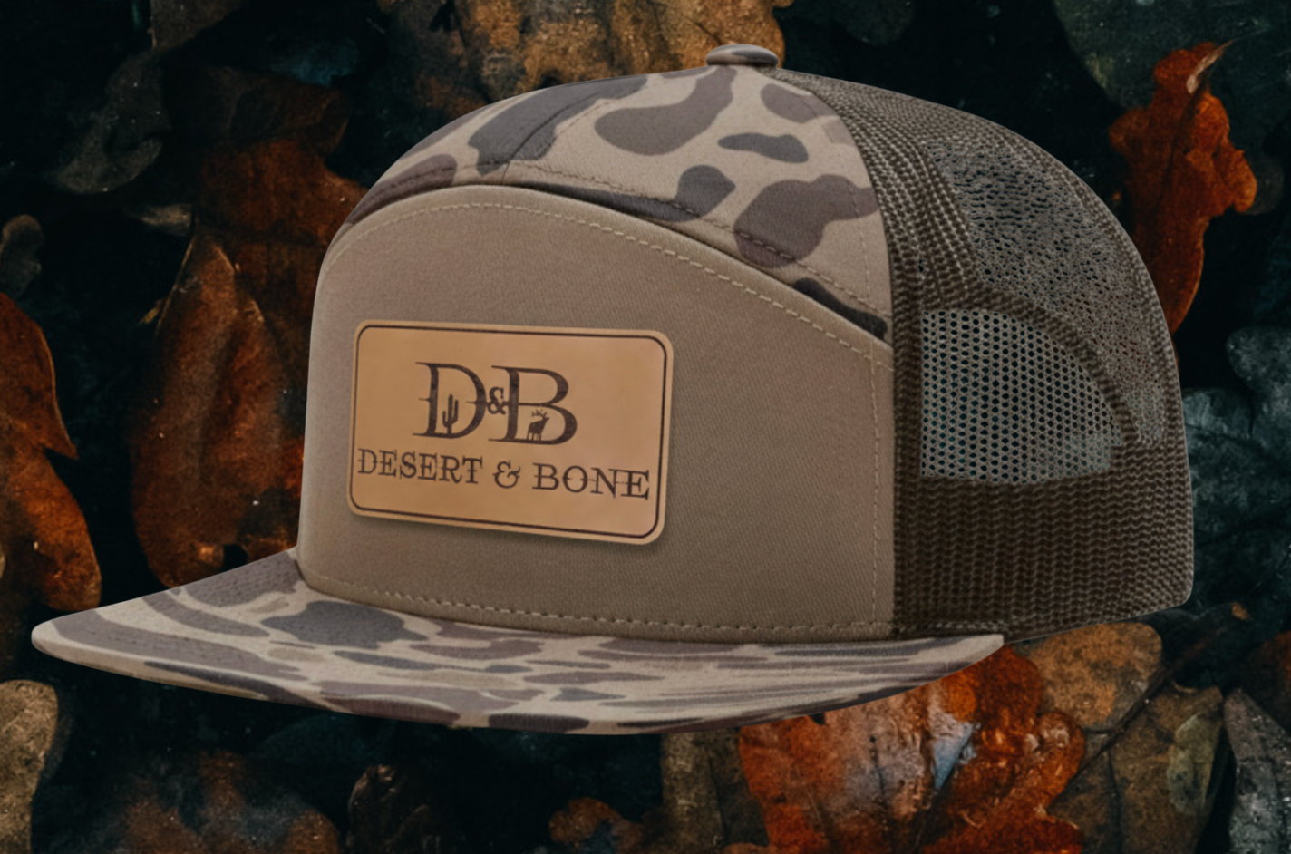 Camo - D&B Logo + Name 7 Panel