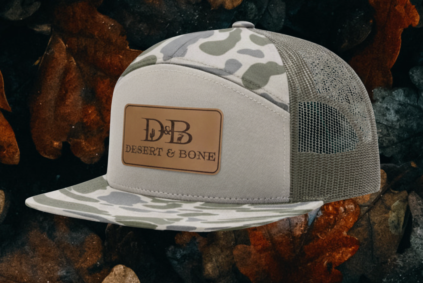 Camo - D&B Logo + Name 7 Panel