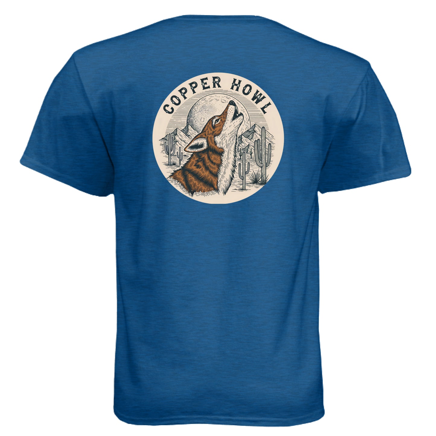 Heather Cool Blue - BACK