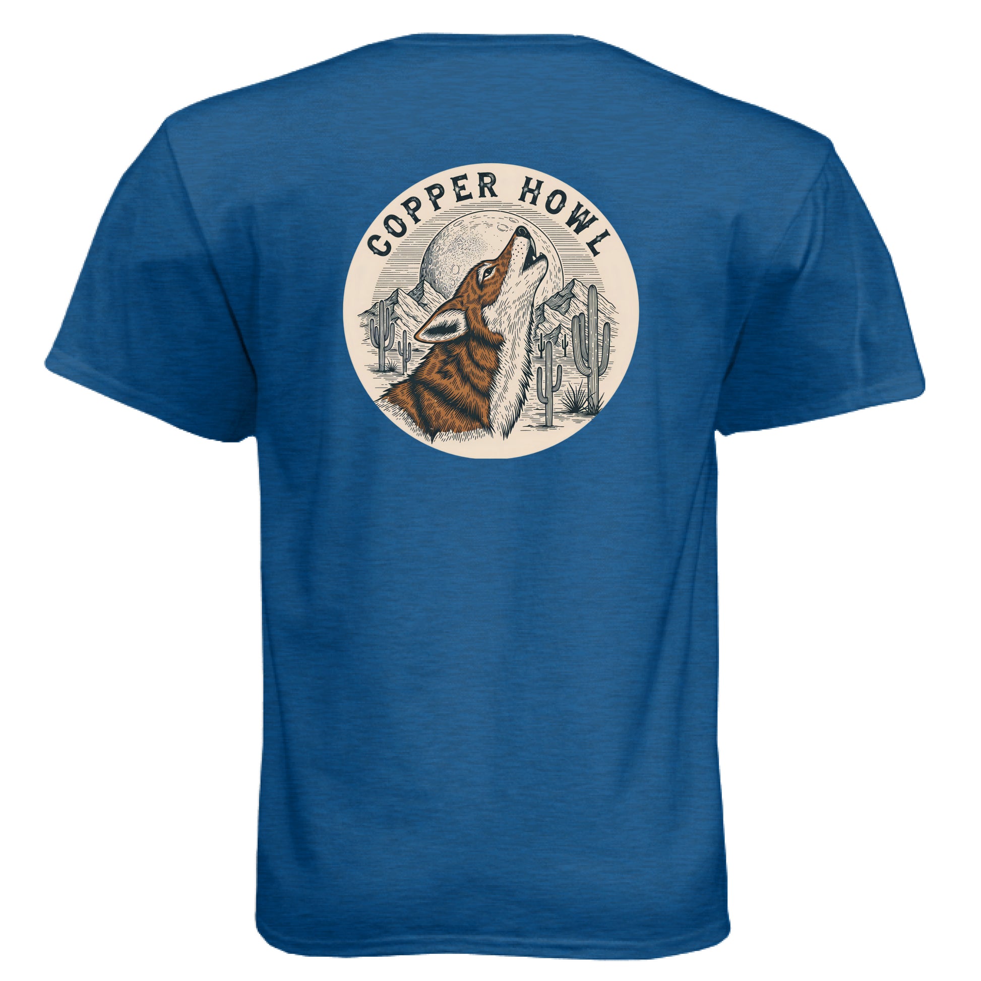 Heather Cool Blue - BACK